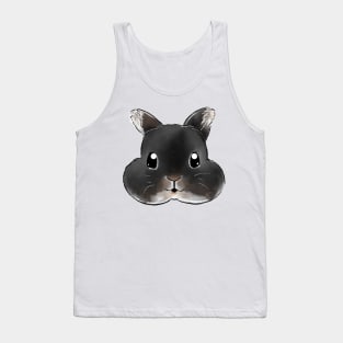 Black Rabbit Head _ Bobby Bunniesmee Tank Top